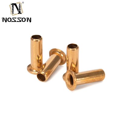 ANSI/ASME Padrão 1.5mm 2.5mm 3mm 4mm cobre latão ou aço tubulado oco PCB Rivet com acabamento resistente à corrosão