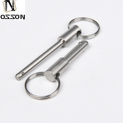 Transporte aéreo Pin de liberação rápida de aço inoxidável de prata para Bimini resistente à corrosão superior
