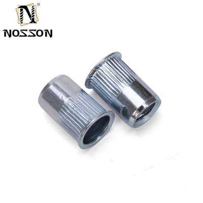 Métrica DIN Remache Tuerca Rivnut M3 M4 M5 M6 M8 M10 M12 304 aço inoxidável cabeça plana roscada roscada inserção de rivet nut