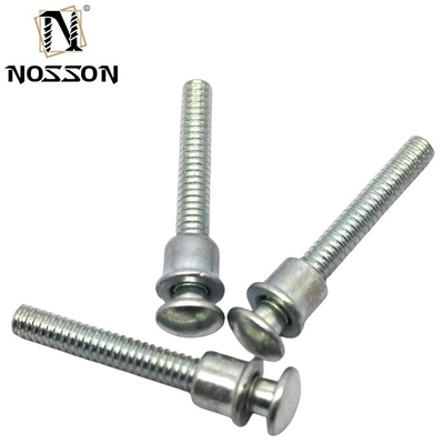 Final brilhante não revestido 4.8mm Maxlok Lockbolt A solução de fixação definitiva para juntas duráveis na fabricação de aço