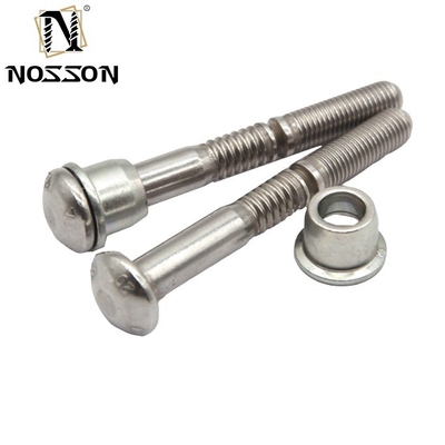 Final brilhante não revestido 4.8mm Maxlok Lockbolt A solução de fixação definitiva para juntas duráveis na fabricação de aço