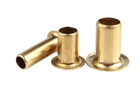 Rebites de cobre de cabeça redonda de latão padrão ISO para construção resistente e design personalizado