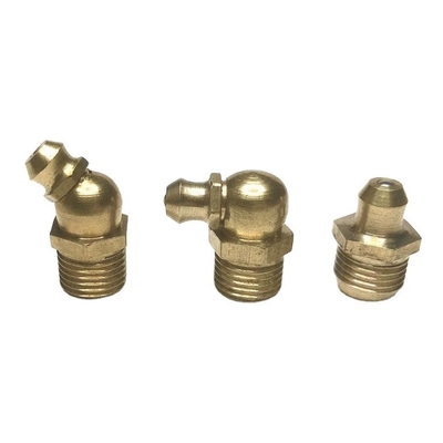 Casting M6 M8 M10 Lubrificante Fitting Grease Gun Nozzle 90 Graus Nipple Grease Fitting Dimensão personalizada para desempenho ideal