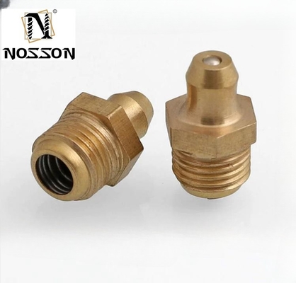 Reduzindo cabeça hexagonal Conexão feminina 90 graus lubrificante hidráulico adequado para lubrificação de gordura