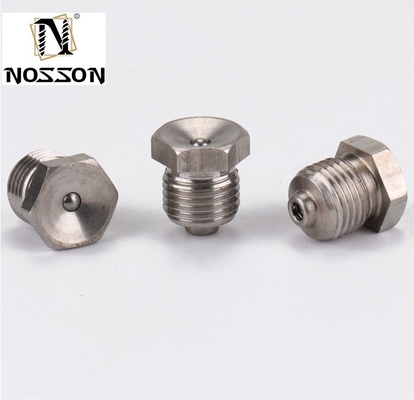 Reduzindo cabeça hexagonal Conexão feminina 90 graus lubrificante hidráulico adequado para lubrificação de gordura