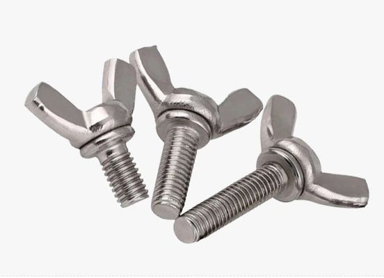 Medidas métricas Algodões de ala de aço ligado M4 M5 M6 M8 M10 para fixação precisa e duradoura