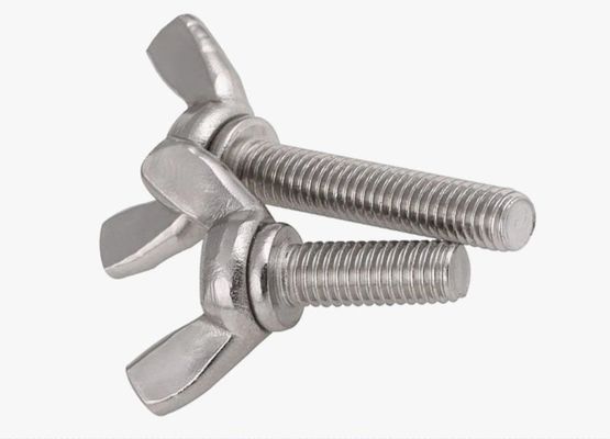 Medidas métricas Algodões de ala de aço ligado M4 M5 M6 M8 M10 para fixação precisa e duradoura