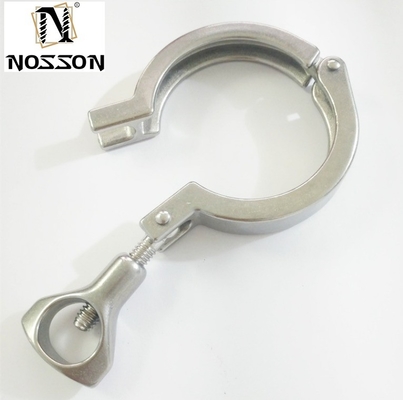 Tri-clamp Triclamp aço inoxidável dobradiça sanitária para cabeça quadrada Código 2 polegadas tubulações Conectar