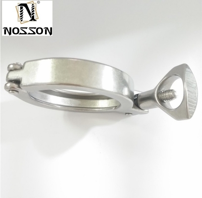 Conexão de tubulações não olha para além do clipe de fixação para KF NW acessórios de bomba de vácuo em aço inoxidável 304/316 material
