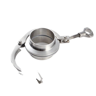Tri-clamp de aço inoxidável de alta resistência para equipamentos de alta pressão de trabalho pesado