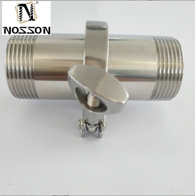 Tri-clamp de aço inoxidável de alta resistência para equipamentos de alta pressão de trabalho pesado