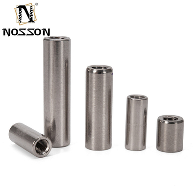 Aço inoxidável de mineração 201/304/316 Conector hexagonal com roscas M4 M5 M6 M16 Nozes de acoplamento hexagonais longas DIN6334 3/8&quot;-16 x 1-1/8