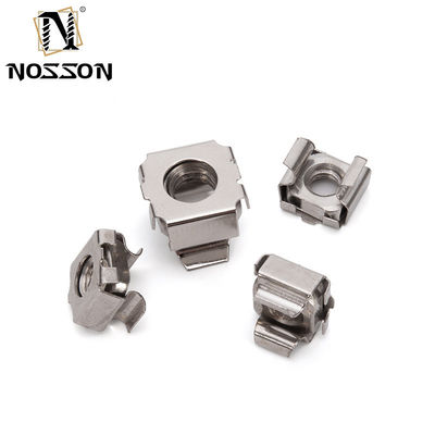 JIS Standard Metric Cage Nut M4 M5 M6 M8 aço inoxidável aço carbono revestido com zinco para acabamento simples e sistema de medição métrica