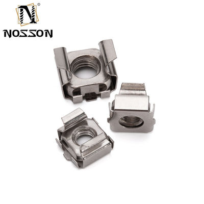 Aço carbono galvanizado Metal Ferro Cruz Recessed Cage Nut Grau 4.8/8.8/10.9/12.9 DIN padrão de aço ligado Imperial polegada