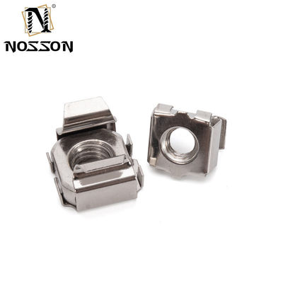 Aço carbono galvanizado Metal Ferro Cruz Recessed Cage Nut Grau 4.8/8.8/10.9/12.9 DIN padrão de aço ligado Imperial polegada