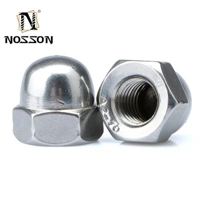 Sistema métrico de medição Indústria de petróleo e gás SS 316 Dome Nut M3 M4 M5 M6 M8 para aplicações pesadas