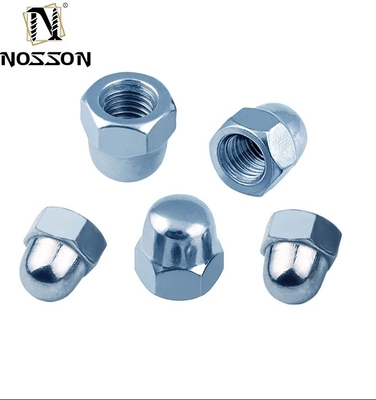 Sistema de medição métrica 304 316 aço inoxidável Hexagon Cap Nut M3 m4 m5 m8 DIN1587 Hex Dome Acorn Nut para mineração duradoura