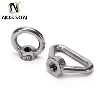 Grau industrial A4-70 ISO Standard Heavy Duty Lifting Eye Nut com anel redondo grosso M10 M12 M14 M16 M18 M20 M22 M24