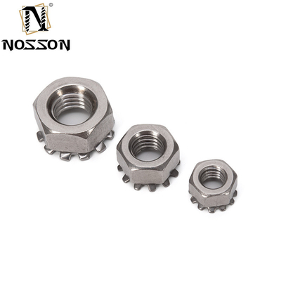 4-40 6-32 8-32 10-24 UNC ISO JIS padrão 18-8 aço inoxidável Kep Nut External Tooth Lock Nut Imperial polegada para as suas necessidades