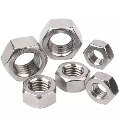 ANSI padrão acabamento revestido com zinco de todos os tamanhos m1.6 m2 m2.5 m3 m4 m5 m6 m8 m10 m12 m14 m16 m20 DIN 934 DIN 439 aço inoxidável Hex Fechada Amido