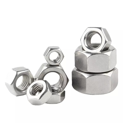 ANSI padrão acabamento revestido com zinco de todos os tamanhos m1.6 m2 m2.5 m3 m4 m5 m6 m8 m10 m12 m14 m16 m20 DIN 934 DIN 439 aço inoxidável Hex Fechada Amido