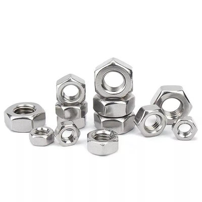 ANSI padrão acabamento revestido com zinco de todos os tamanhos m1.6 m2 m2.5 m3 m4 m5 m6 m8 m10 m12 m14 m16 m20 DIN 934 DIN 439 aço inoxidável Hex Fechada Amido