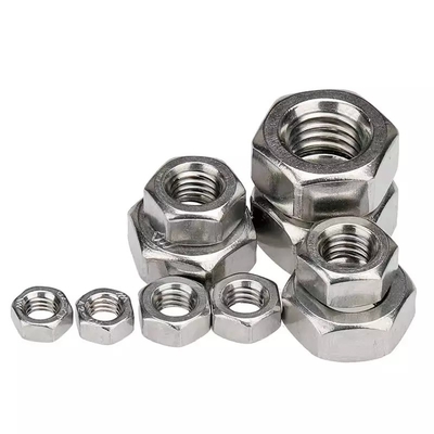 ANSI padrão acabamento revestido com zinco de todos os tamanhos m1.6 m2 m2.5 m3 m4 m5 m6 m8 m10 m12 m14 m16 m20 DIN 934 DIN 439 aço inoxidável Hex Fechada Amido