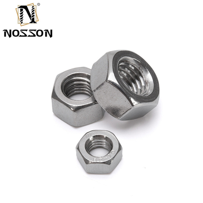 DIN934 Hex Nut de aço inoxidável A2 A4 SS304 SS316 para a Indústria de Varejo m1.6 m2 m2.5 m3 m4 m5 m6 m8 m10 m12 m14 m16 m20