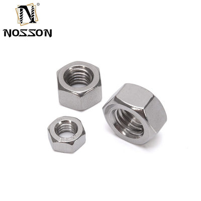 DIN934 Hex Nut de aço inoxidável A2 A4 SS304 SS316 para a Indústria de Varejo m1.6 m2 m2.5 m3 m4 m5 m6 m8 m10 m12 m14 m16 m20