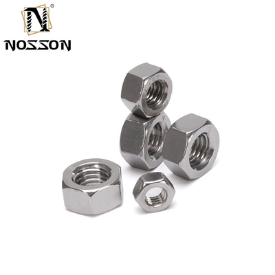 DIN934 Hex Nut de aço inoxidável A2 A4 SS304 SS316 para a Indústria de Varejo m1.6 m2 m2.5 m3 m4 m5 m6 m8 m10 m12 m14 m16 m20