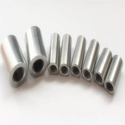 Tratamento de água 304 porcas de aço inoxidável porcas de acoplamento redondo conector porca para sistema de medição métrica e acoplamento roscado padrão DIN