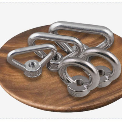 Passivação DIN padrão de aço inoxidável para elevação de parafusos de olho para a indústria pesada e aplicações de polonês industrial