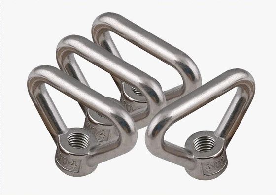 Passivação DIN padrão de aço inoxidável para elevação de parafusos de olho para a indústria pesada e aplicações de polonês industrial