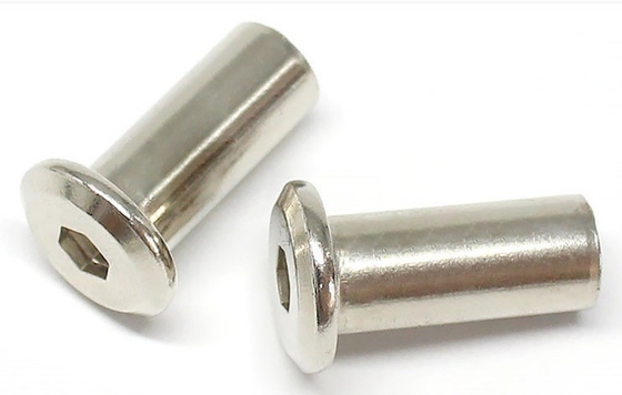ANSI/ASME Standard M3 M4 M5 M6 M8 M10 M12 1/4 3/8 5/16 aço carbono cabeça plana redonda Hex porco para porco de barril de móveis