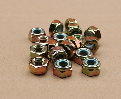 GB Standard Alloy Steel DIN985 Nylon Lock Nut Gr8 M6 M8 M10 Certificado ISO para Acessórios de Equipamentos de Saúde