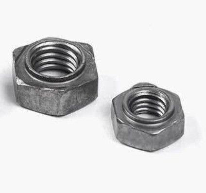Sistema de medição imperial M6 M8 M10 parafusos comprimento Hex Nozes de solda com acabamento de aço inoxidável cromado