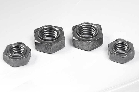 Sistema de medição imperial M6 M8 M10 parafusos comprimento Hex Nozes de solda com acabamento de aço inoxidável cromado