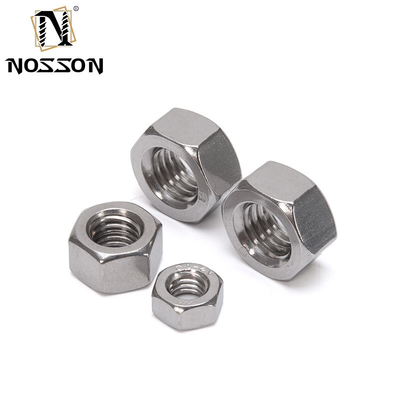 Sistema de medição métrico revestido de zinco-falcão m8 DIN 934 Hex Nut para indústria geral