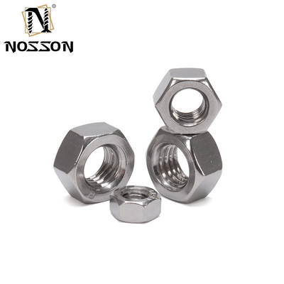 Nozes de cabeça hexadecimal para M1.6 M2 M2.5 M3 M4 M5 M6 M8 M10 M12 M14 M16 M20 SUS 304 316 de aço inoxidável