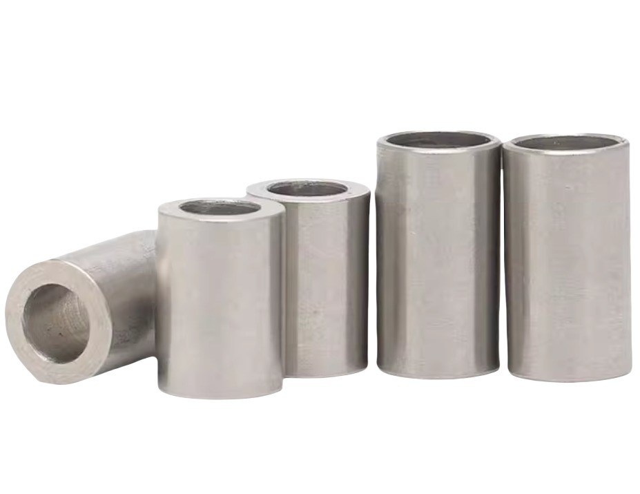 m5 m6 m8 m10 CINCO PLATADO Finish Custom sem óleo Flanged Manteiga de eixo Bushing aço inoxidável para indústrias de construção