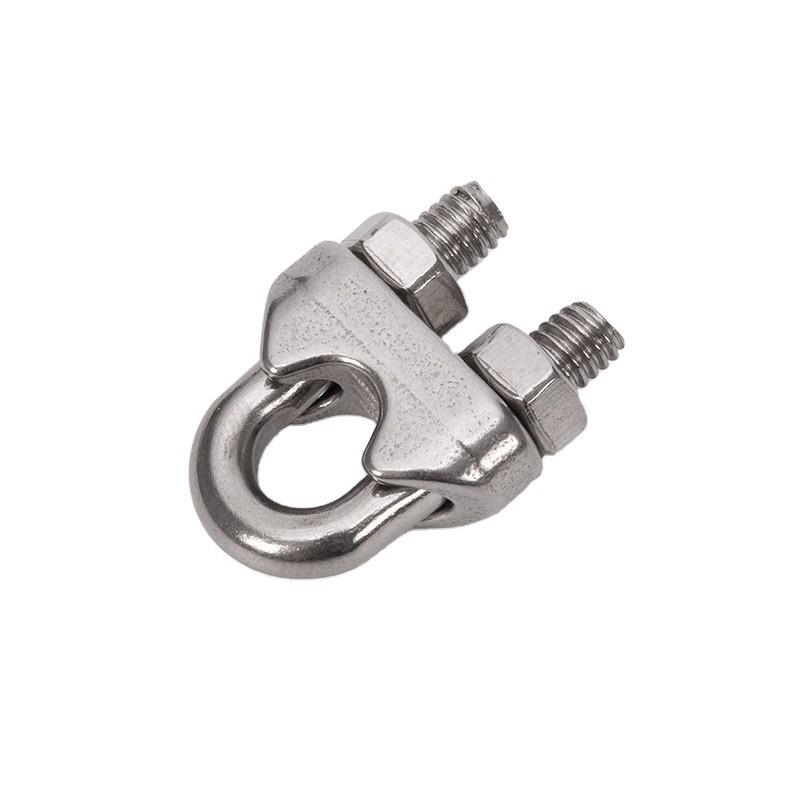 Grampos de tubos duplos DIN741 para fabricação industrial geral suporte personalizado OEM grampos de corda de aço inoxidável