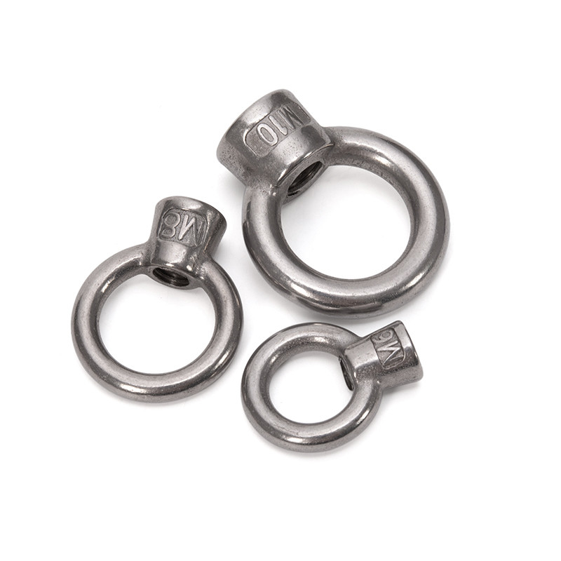Aço inoxidável 304 Forjado de forma de anel Amendoim Galvanizado Polonês M8 M27 Tamanhos de elevação M10 M12 M14 M16 M18 M20 M24 M27 A2-70 Grau