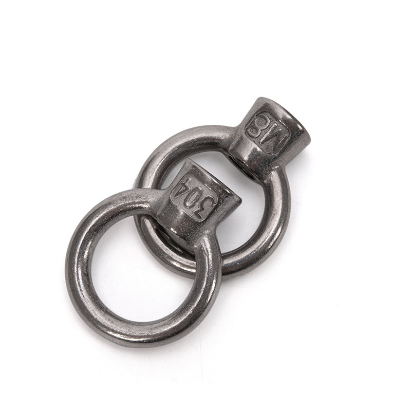 Imperial SS314 Grau A2-80 aço inoxidável DIN582 Anéis triangulares de alça de alça para equipamento de corda de arame grosso