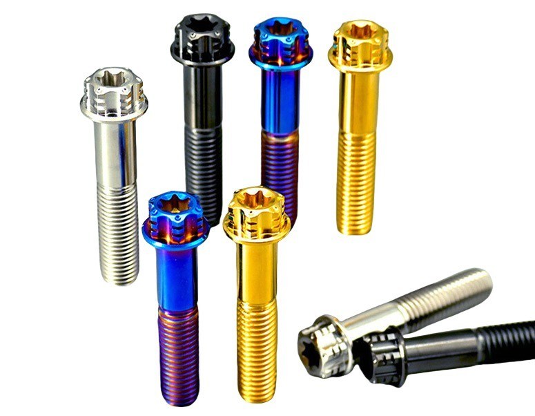 Sistema métrico de medição para motor de motocicleta, parafusos com cabeça redonda torx e acabamento em zinco ANSI/ASME Standard Gr5