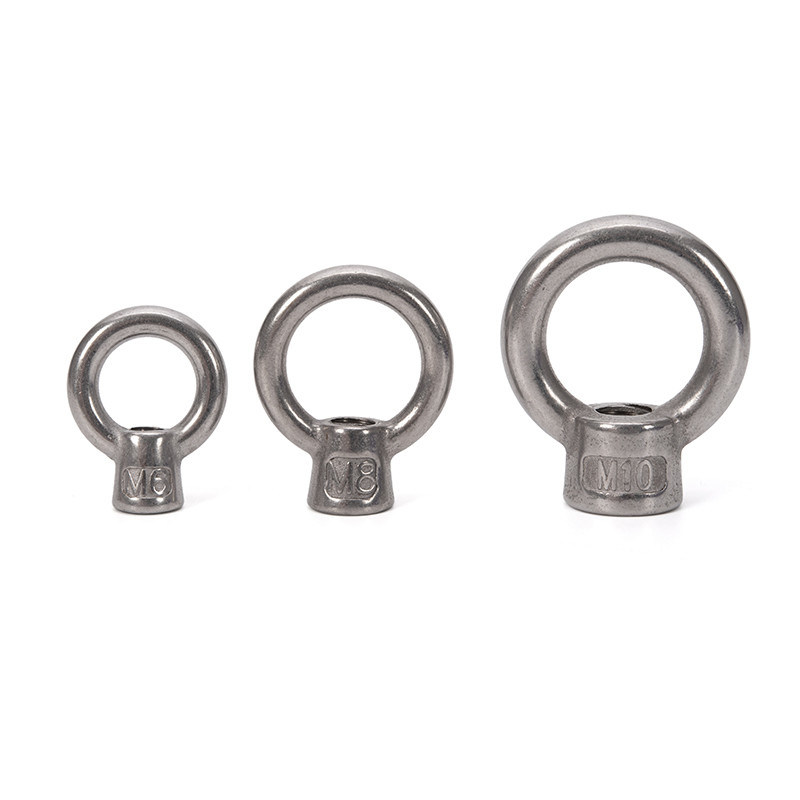 Aço inoxidável SS SUS 304 316 316L A4-70 A2-80 Amêndoa de elevação polida simples para rosca grosseira na exploração de petróleo e gás