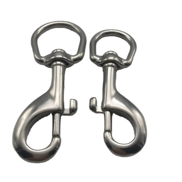 JIS Standard AISI304/316 Bolto de aço inoxidável Snap Swivel Carabiner Hook para Cão Leash Webbing Mergulho m3 m4 m5 m6 m8 m10 m12 1/4 3/8 5/16