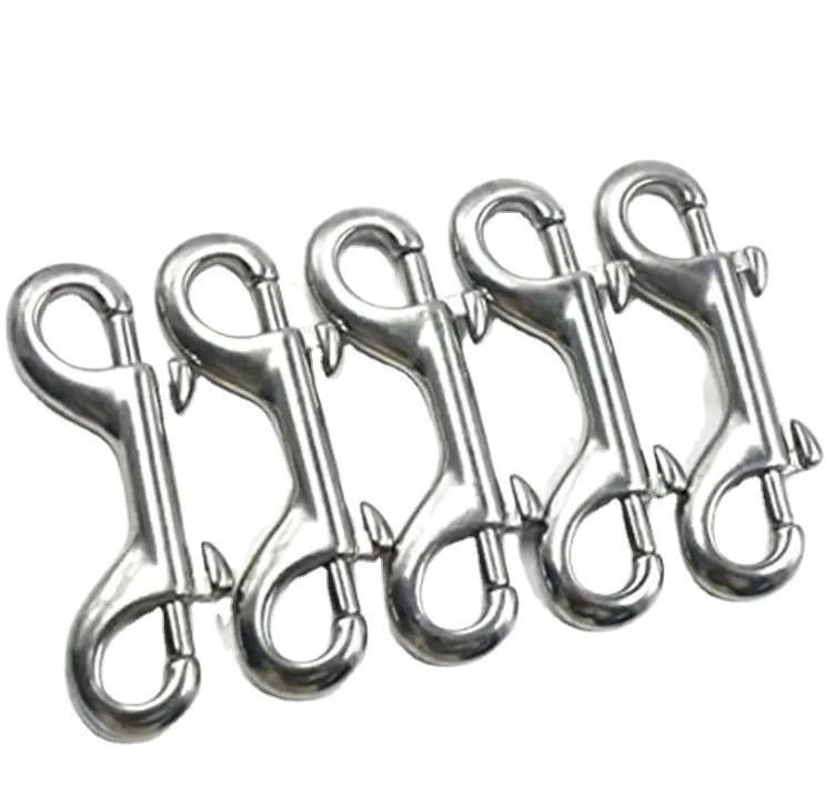 Finish de zinco de aço inoxidável Machined Swaged Ojo giratório gatilho Snap Hook para 14mm para parafusos e pesado-Duty Rigging pesado-Duty