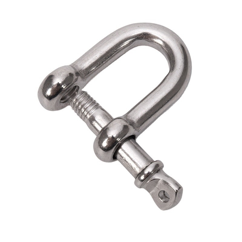 Tecnologia de fundição de precisão de 8 mm DIN1142 304 Stainless Steel Wire Rope Clip Chuck com pin de colarinho de parafuso