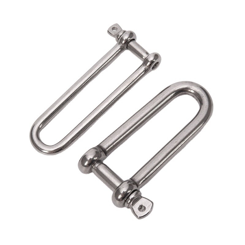 8mm Polido Marine D-tipo DIN82101 Heavy Duty Hardware Chain With Coller Pin para elevação em soluções da indústria de varejo