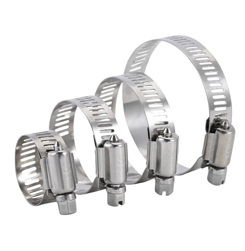 Suporte personalizado ODM Medida métrica de tipo americano pinça giratória de aço inoxidável e pinça de mangueira com tubos de tubulação